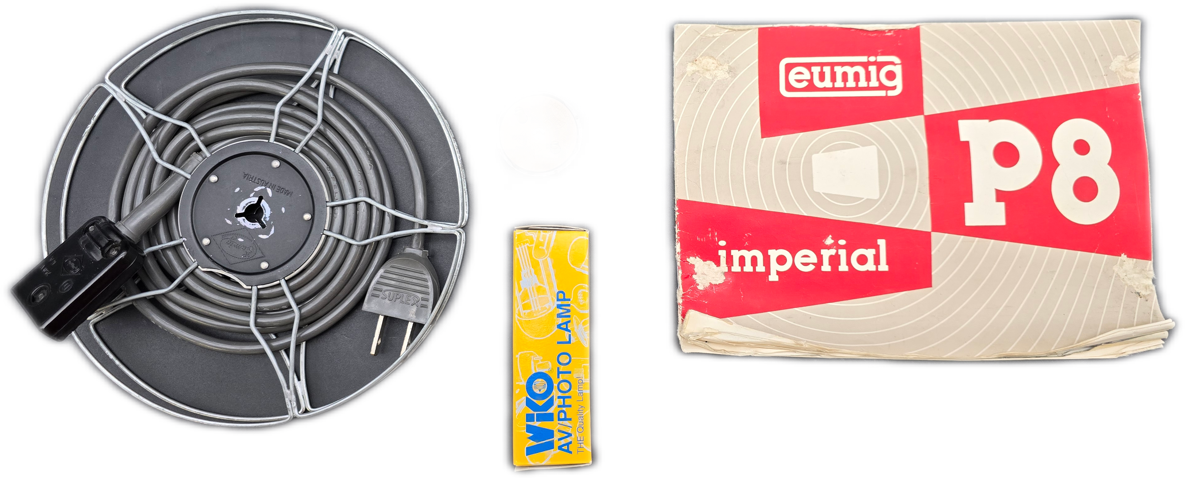 Vintage Eumig Imperial P8 8mm Projector With Case