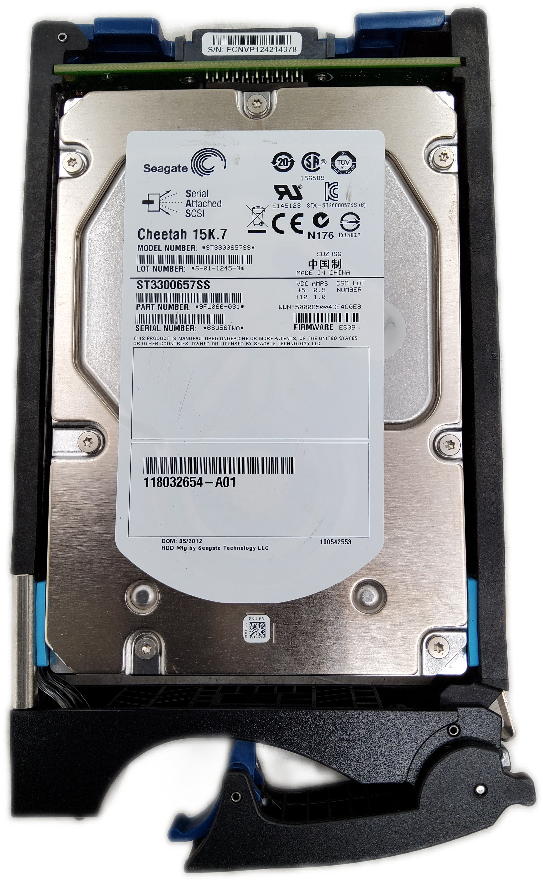 EMC KTN-STL3 15-Bay Rackmount SAN Array 4TB SAS iSCSI Storage