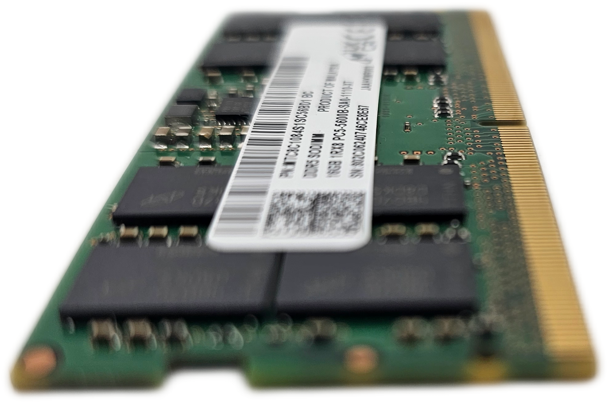 Micron 16GB DDR5-5600 PC5-44800 262-Pin Module SO-DIMM Laptop RAM