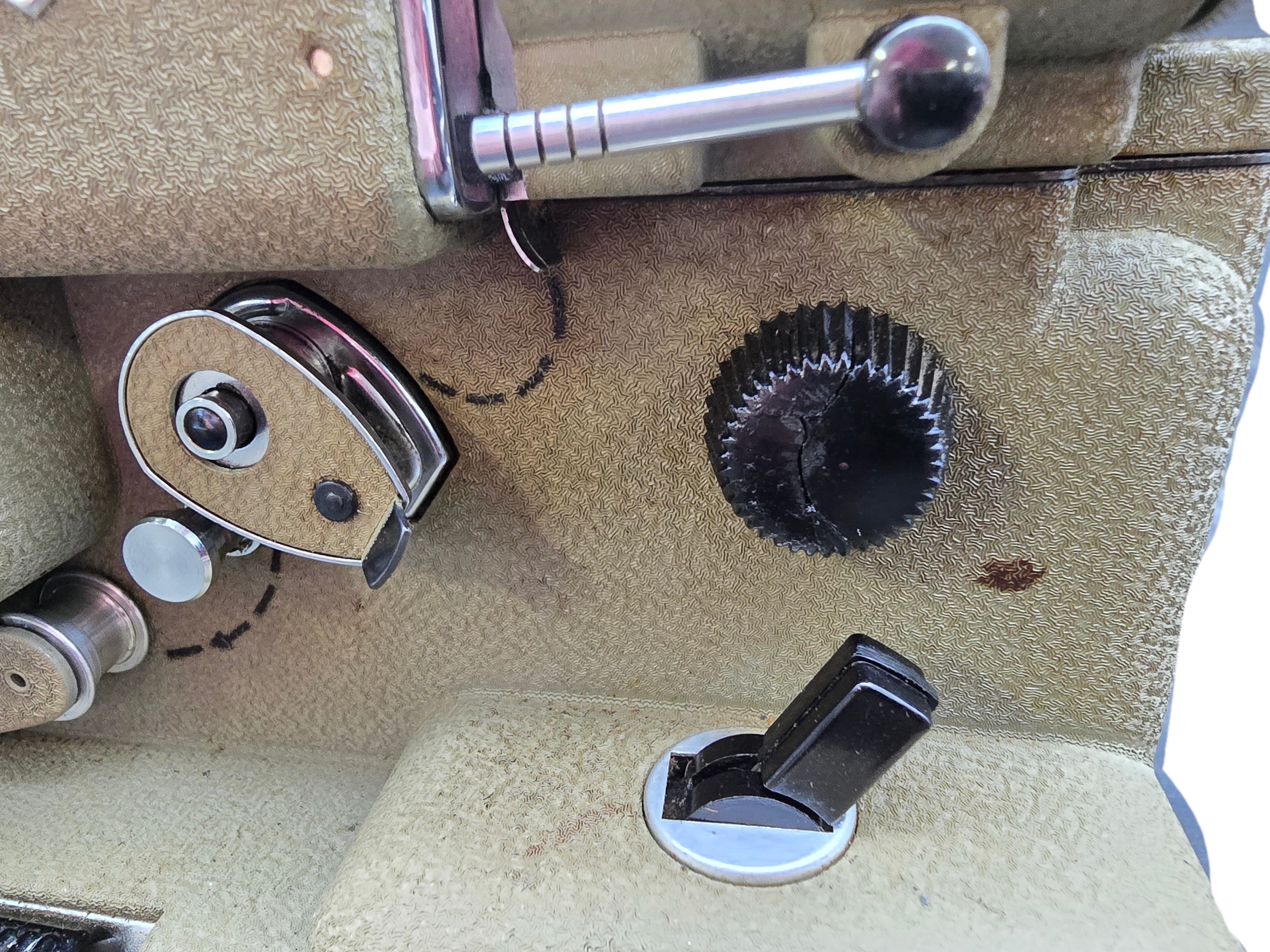 Vintage Eumig Imperial P8 8mm Projector With Case