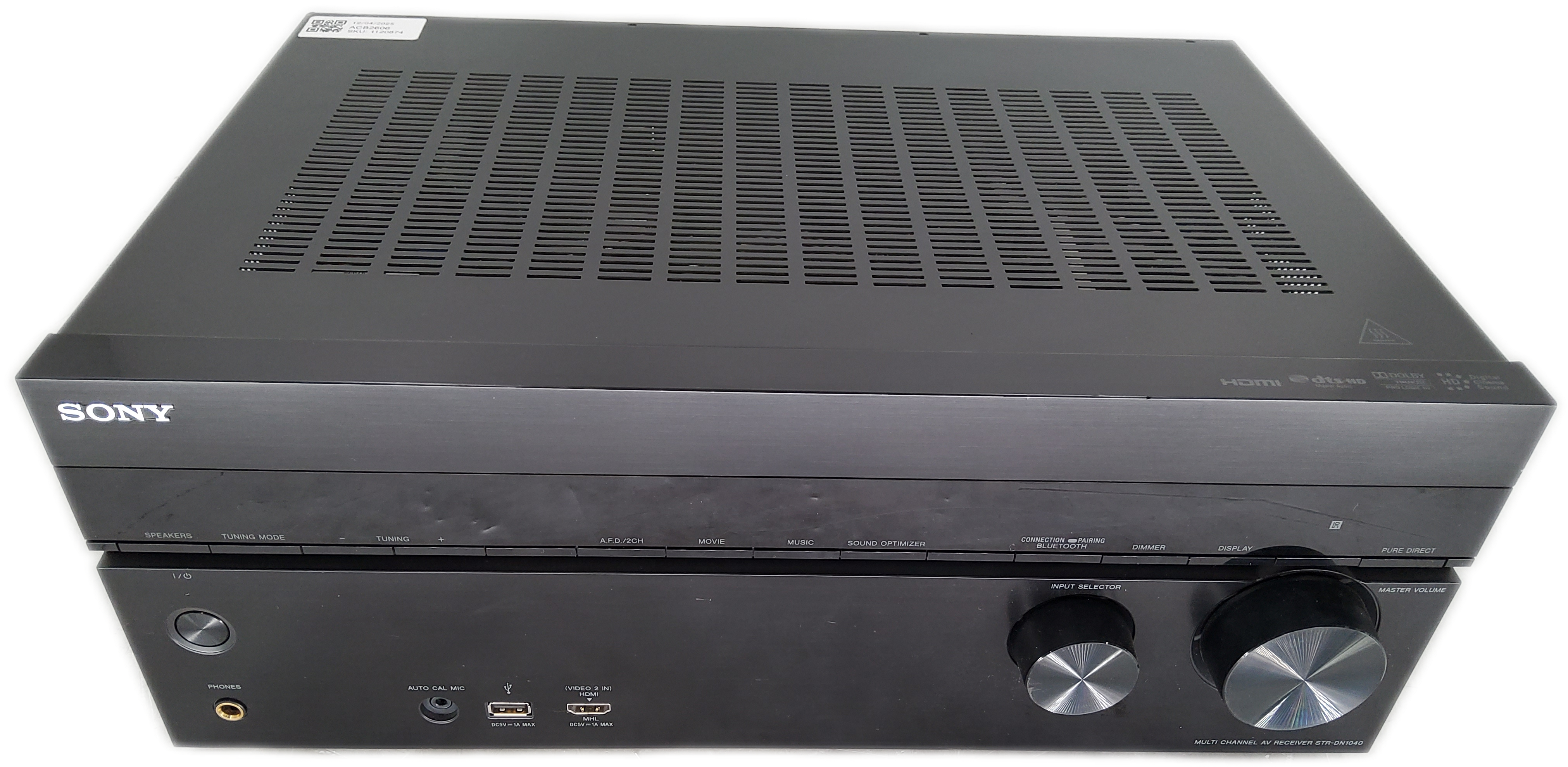 Sony STR-DN1040 7.2-Channel 4K Wi-Fi Network Receiver for sale