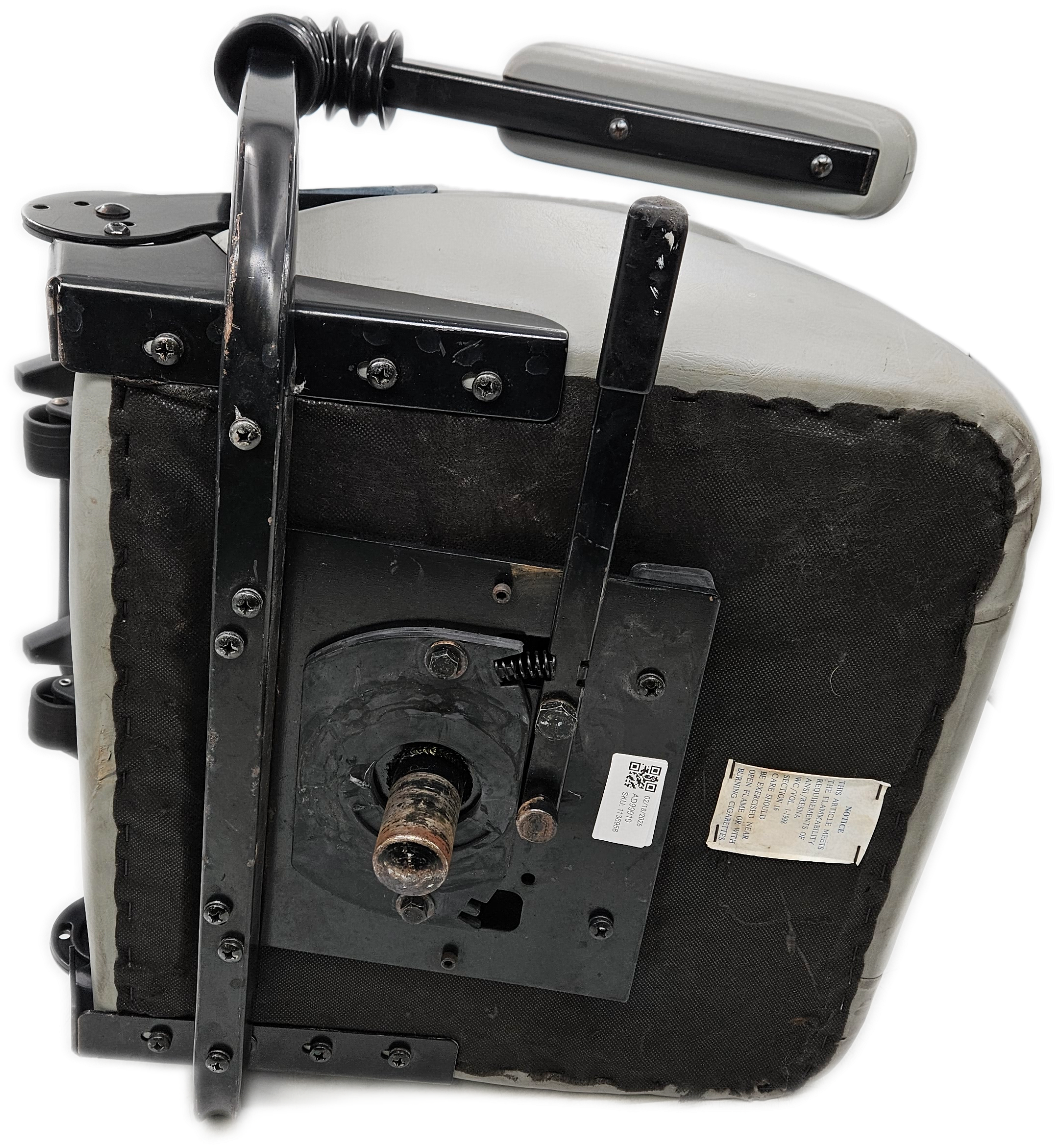 Compatible Replacement Gray 18 Inch Seat for Rascal Fold & Go Mobility Scooter