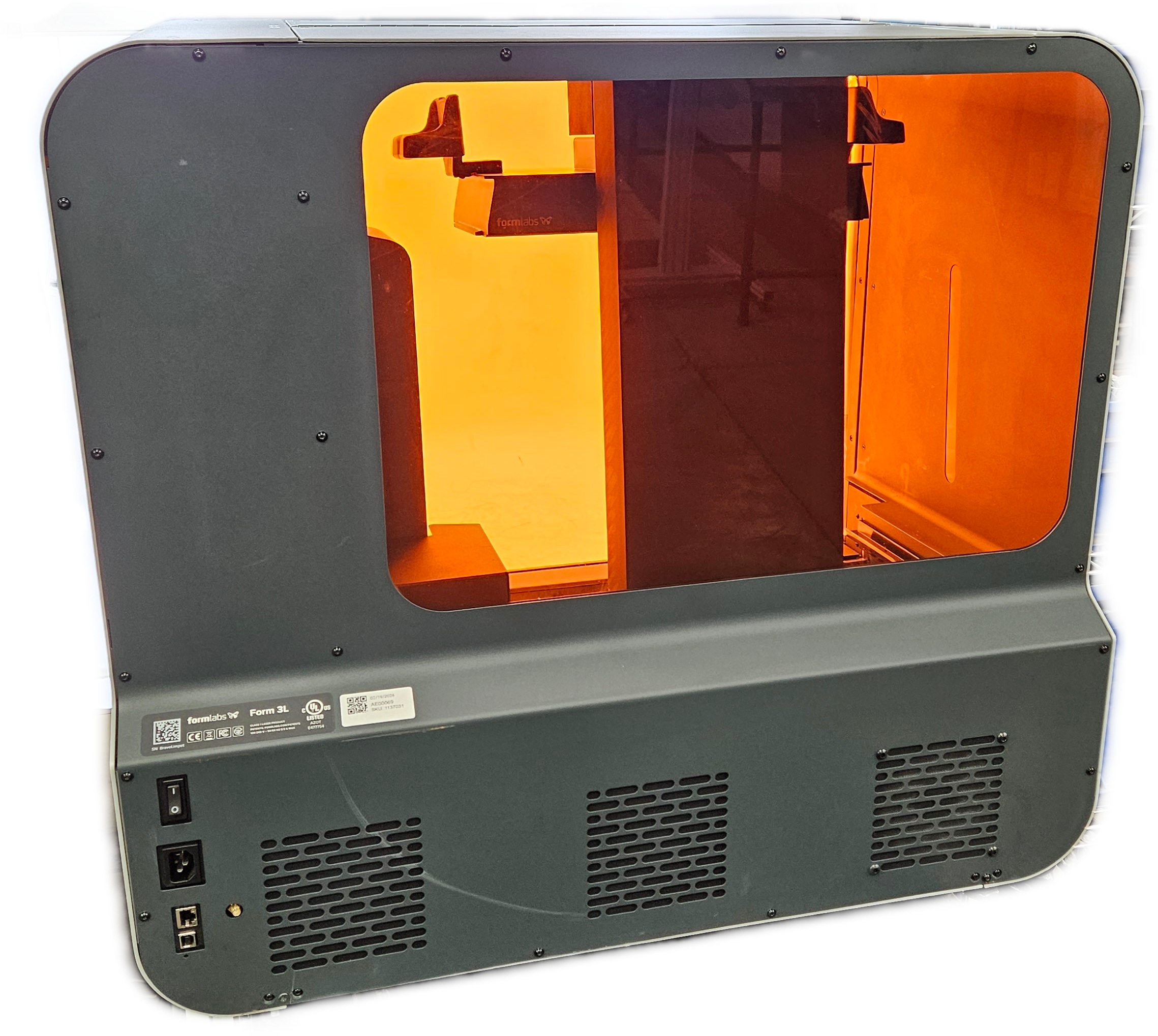 Formlabs Form 3L 21.4L SLA Resin Enclosed 3D Printer