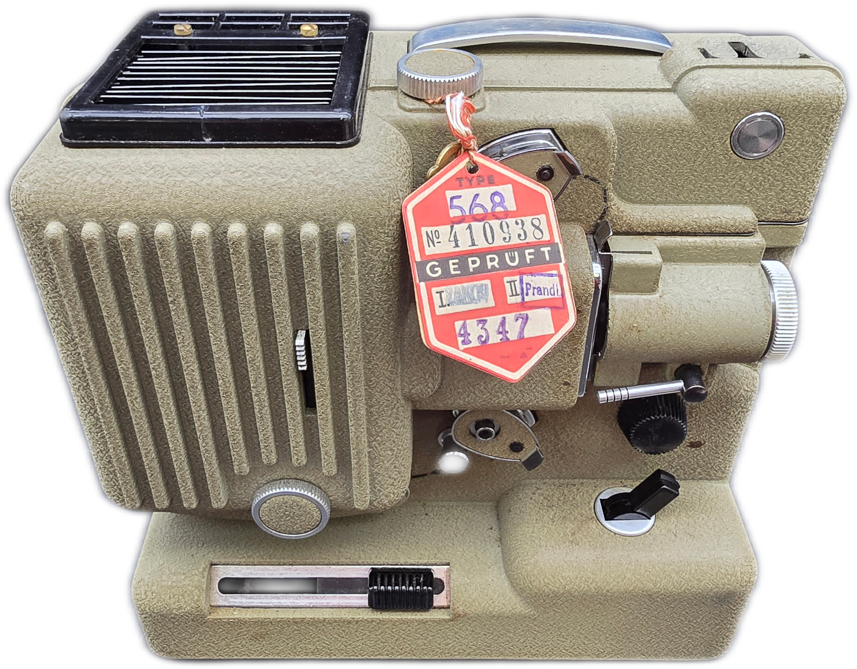 Vintage Eumig Imperial P8 8mm Projector With Case