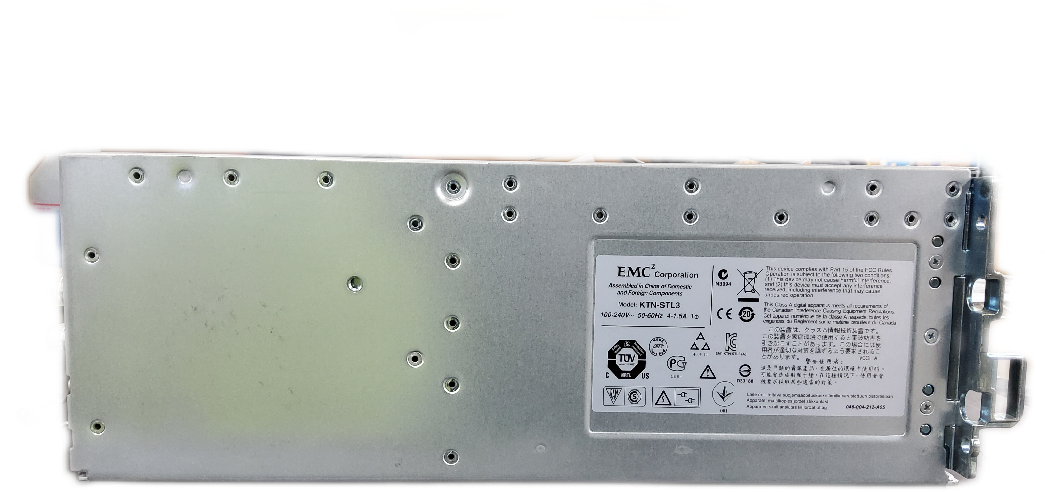 EMC KTN-STL3 15-Bay Rackmount SAN Array 4TB SAS iSCSI Storage