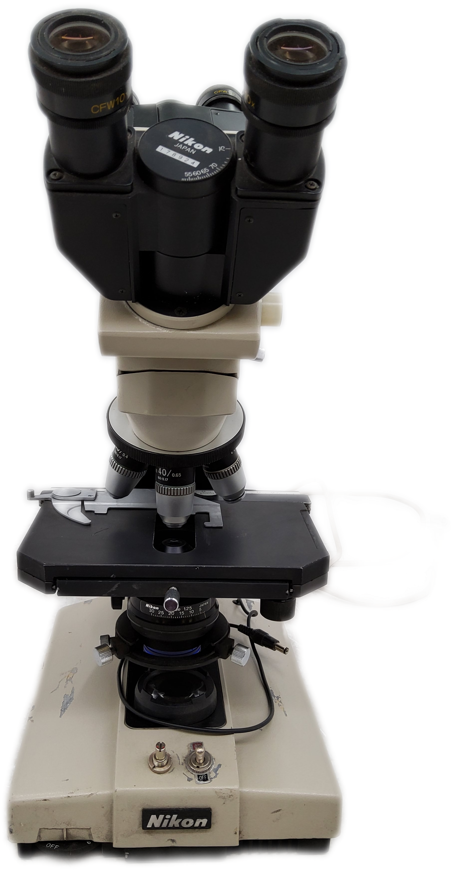 Nikon Dual View Labophot Microscope w/5 Objectives