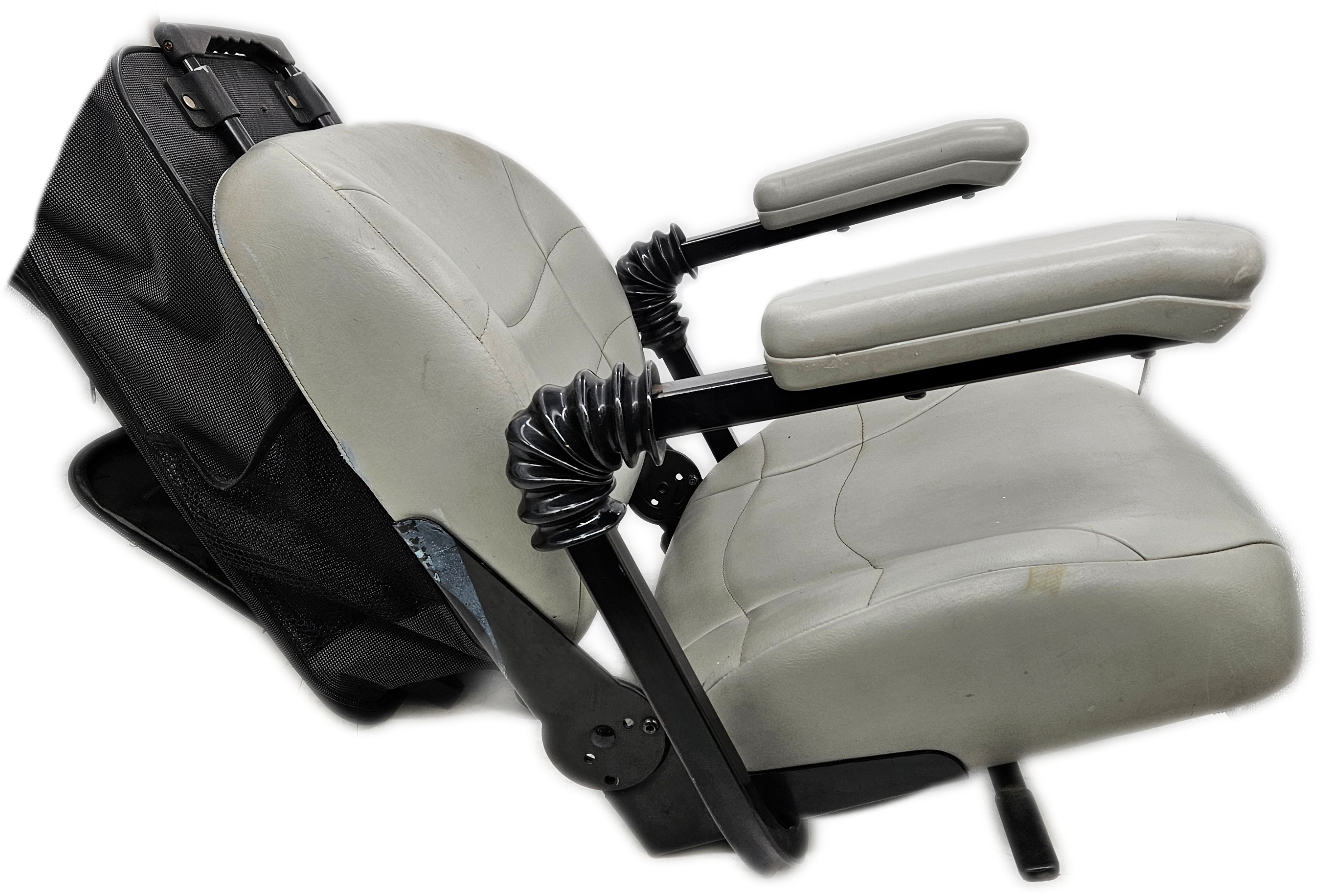 Compatible Replacement Gray 18 Inch Seat for Rascal Fold & Go Mobility Scooter