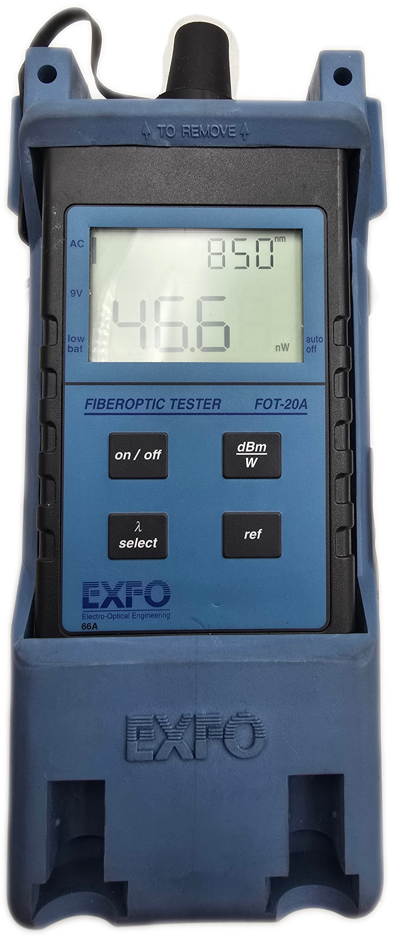 Exfo FOT-20A Fiber Optic Power Meter Tester and FLS-130A Laser