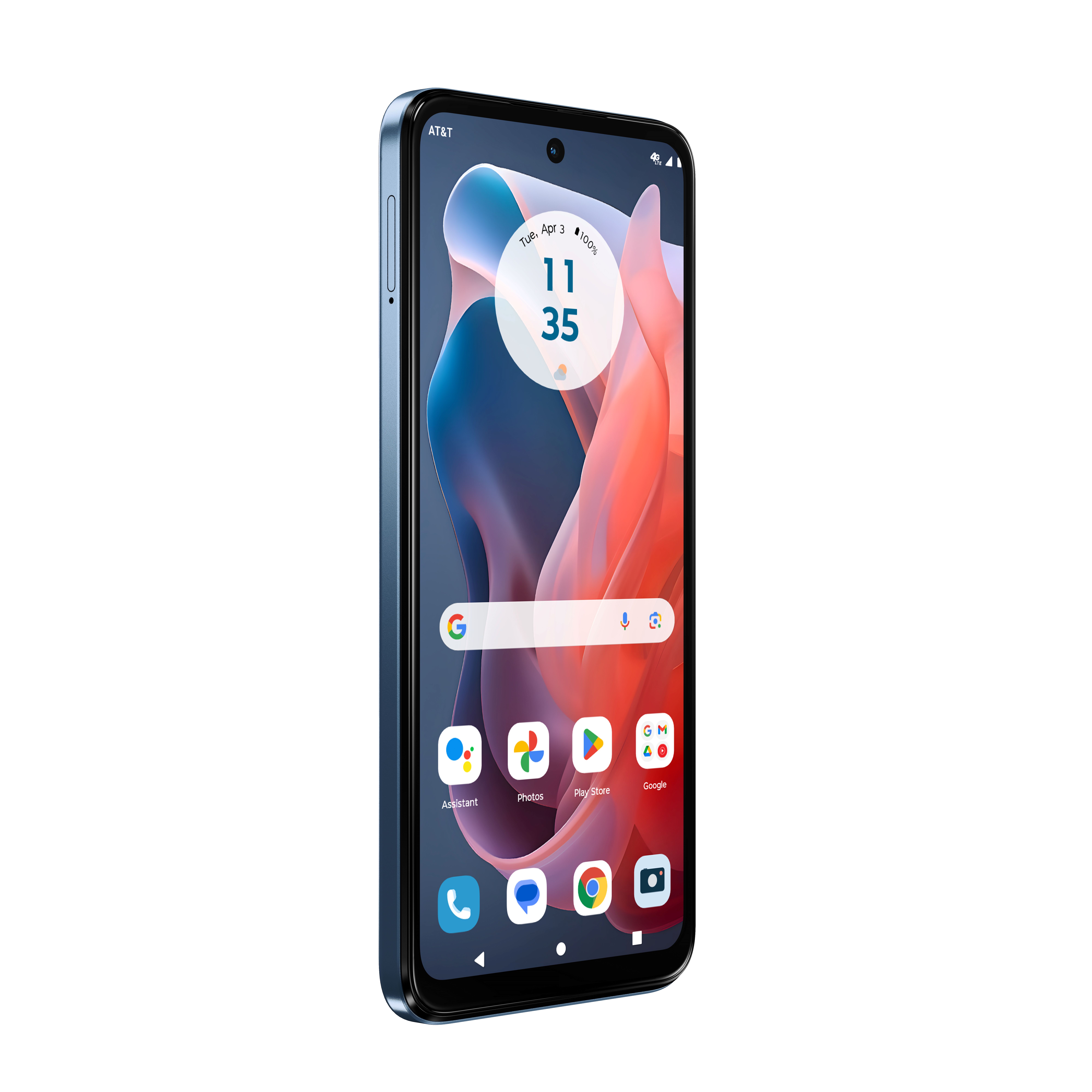 Moto G Play (2024) Tracfone 6.5" (Blue) 64 GB (Good) - Photo 3 sur 6