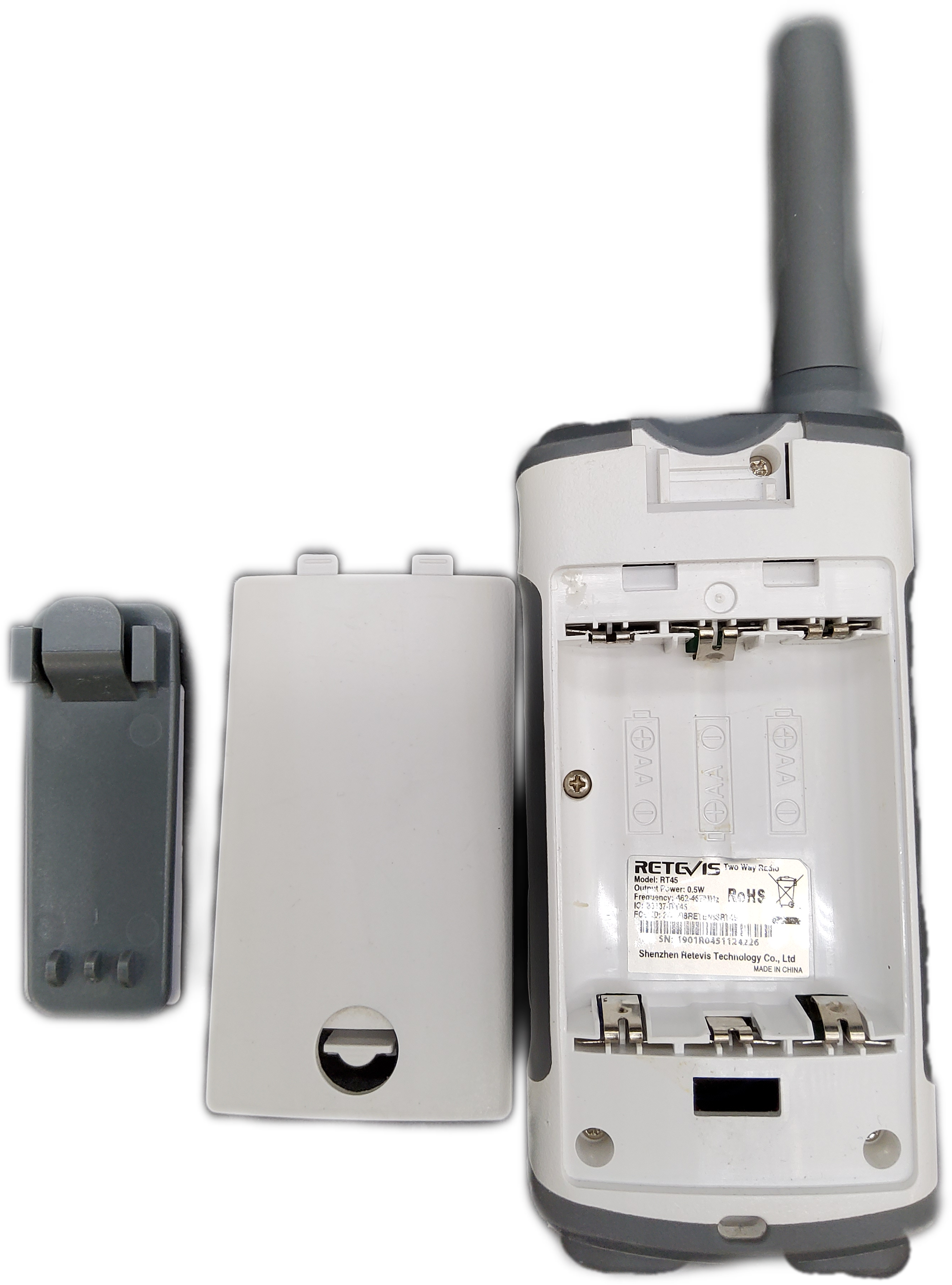 Retevis Rt45 Retevis RT45 FRS Walkie Talkie Long Range Two Way Radio NOAA Alerts – RIAT