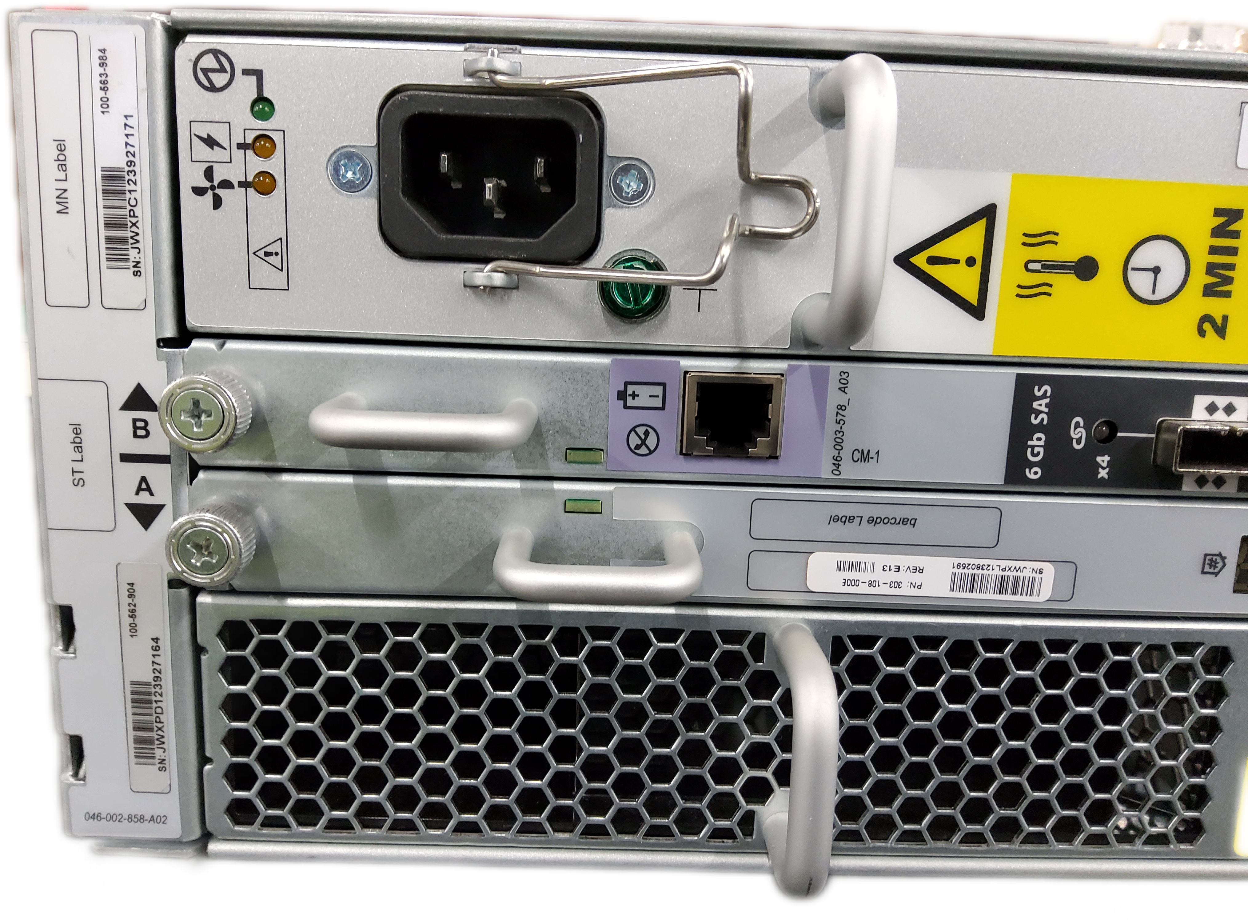 EMC KTN-STL3 15-Bay Rackmount SAN Array 4TB SAS iSCSI Storage